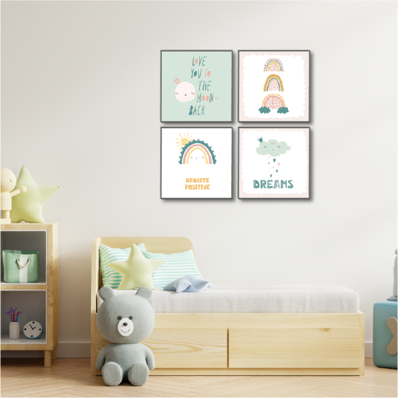 Magic Frame Set de 4 Piezas Personalizado