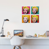 Canvas | Set de 4 Piezas Personalizado - Motistore