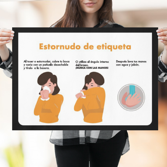 Foto de Póster de recomendaciones | Estornudo