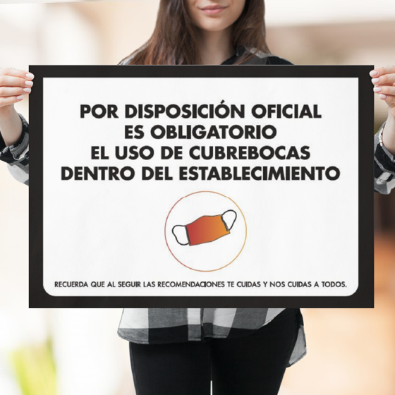Foto de Póster de recomendaciones | Usa Cubrebocas
