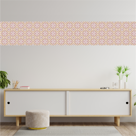 Foto de Cenefa Decorativa | Mosaico beige