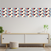 Foto de Cenefa Decorativa | Retro azul