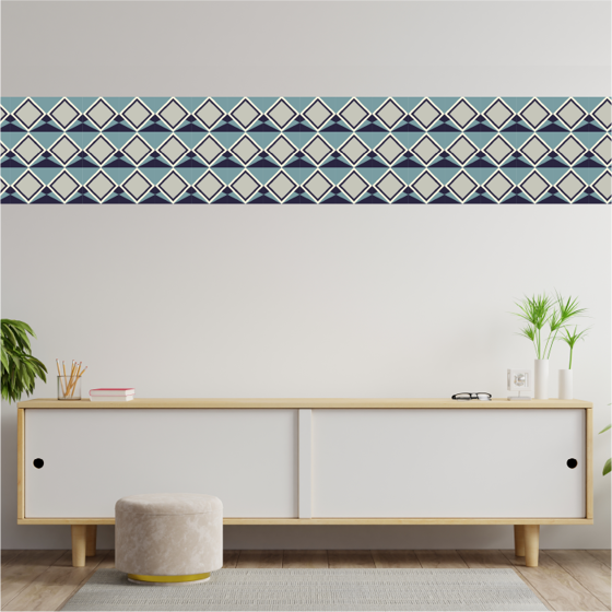 Foto de Cenefa Decorativa | Rombos