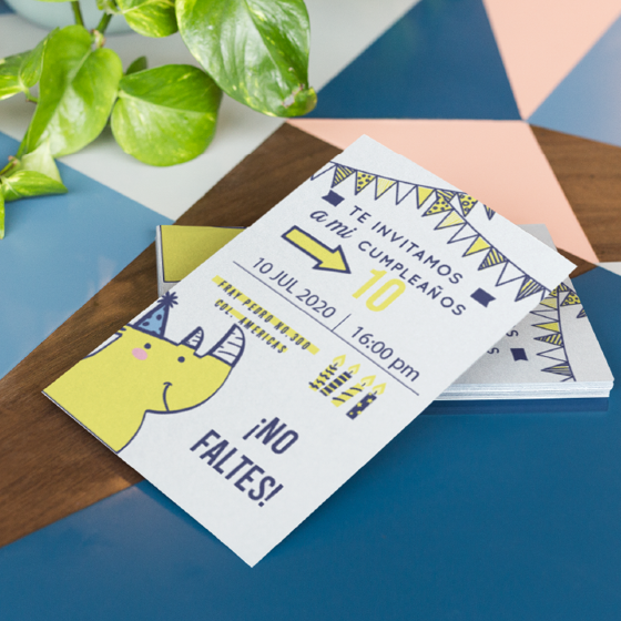 Foto de Invitación personalizada | Rino