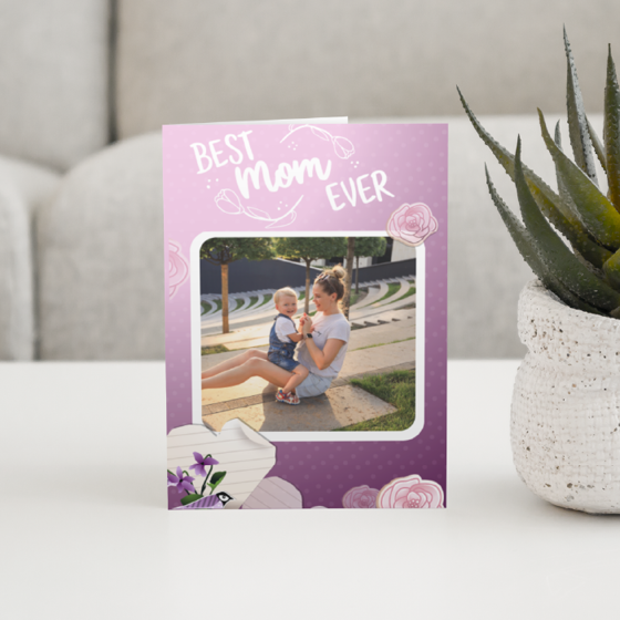 Foto de Tarjeta de felicitación | Best Mom Ever