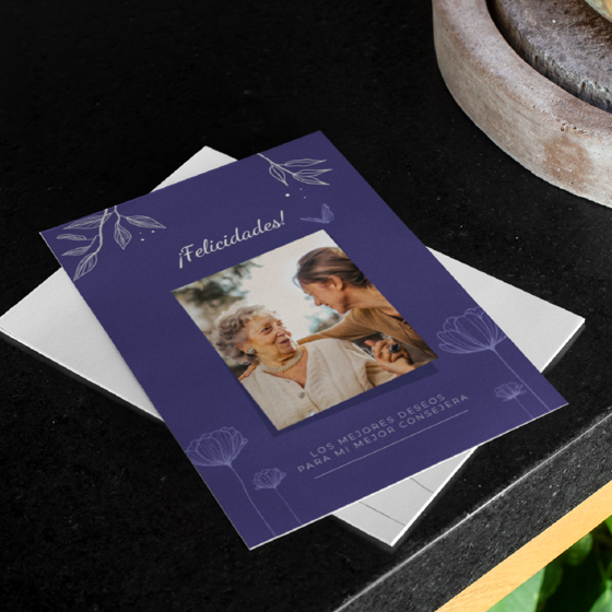 Foto de Tarjeta de felicitación | Felicidades Mamá