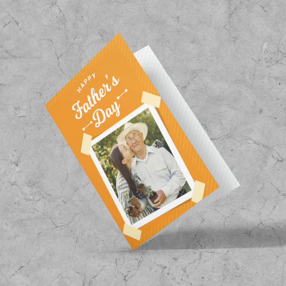 Foto de Tarjeta de felicitación | Festejando a Papá