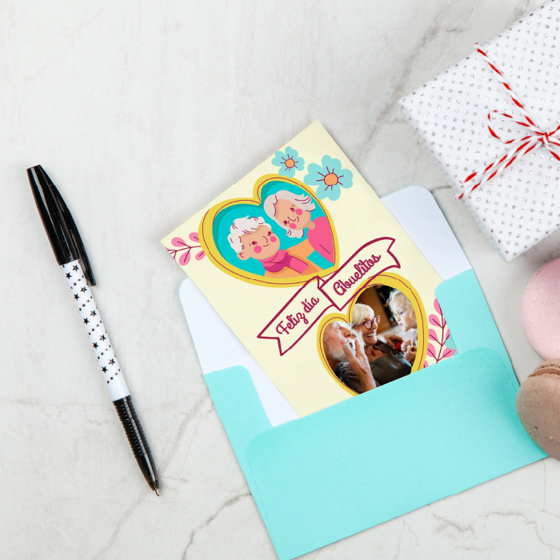 Foto de Tarjeta de felicitación | Abuelitos