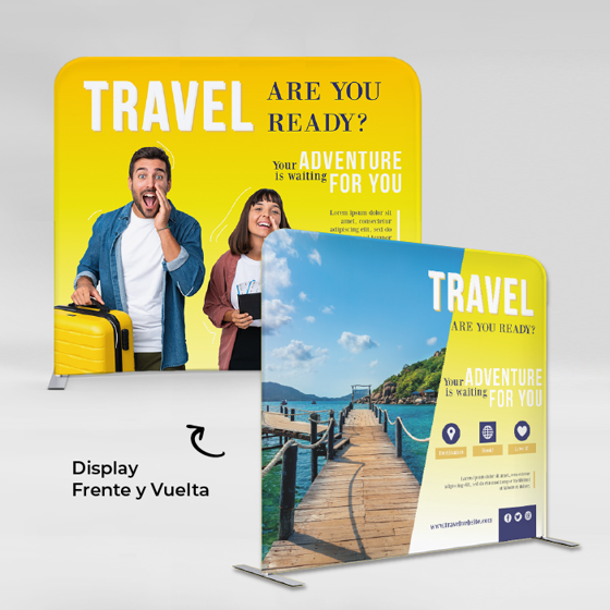 Everyday Banner Stand Kit | Display Plegable y Práctico