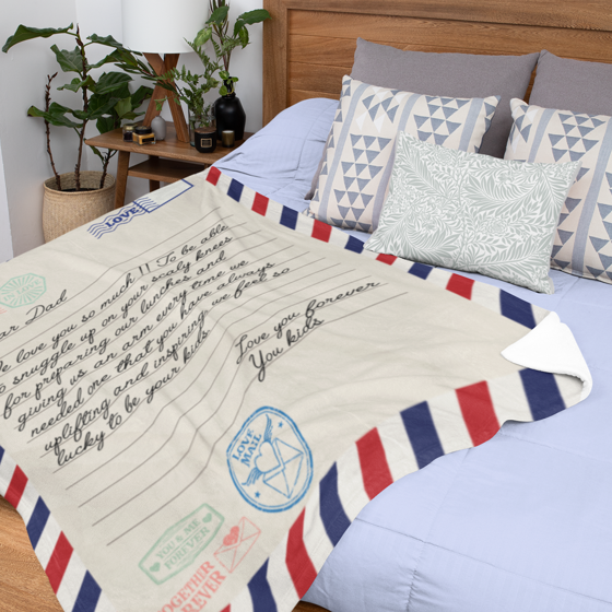 Foto de Cobija Personalizada Carta