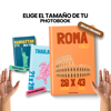 Diseña y compra tu álbum fotográfico 14x21 cm con materiales premium, colores vibrantes y entrega rápida. Perfecto para eventos y fotografía profesional.